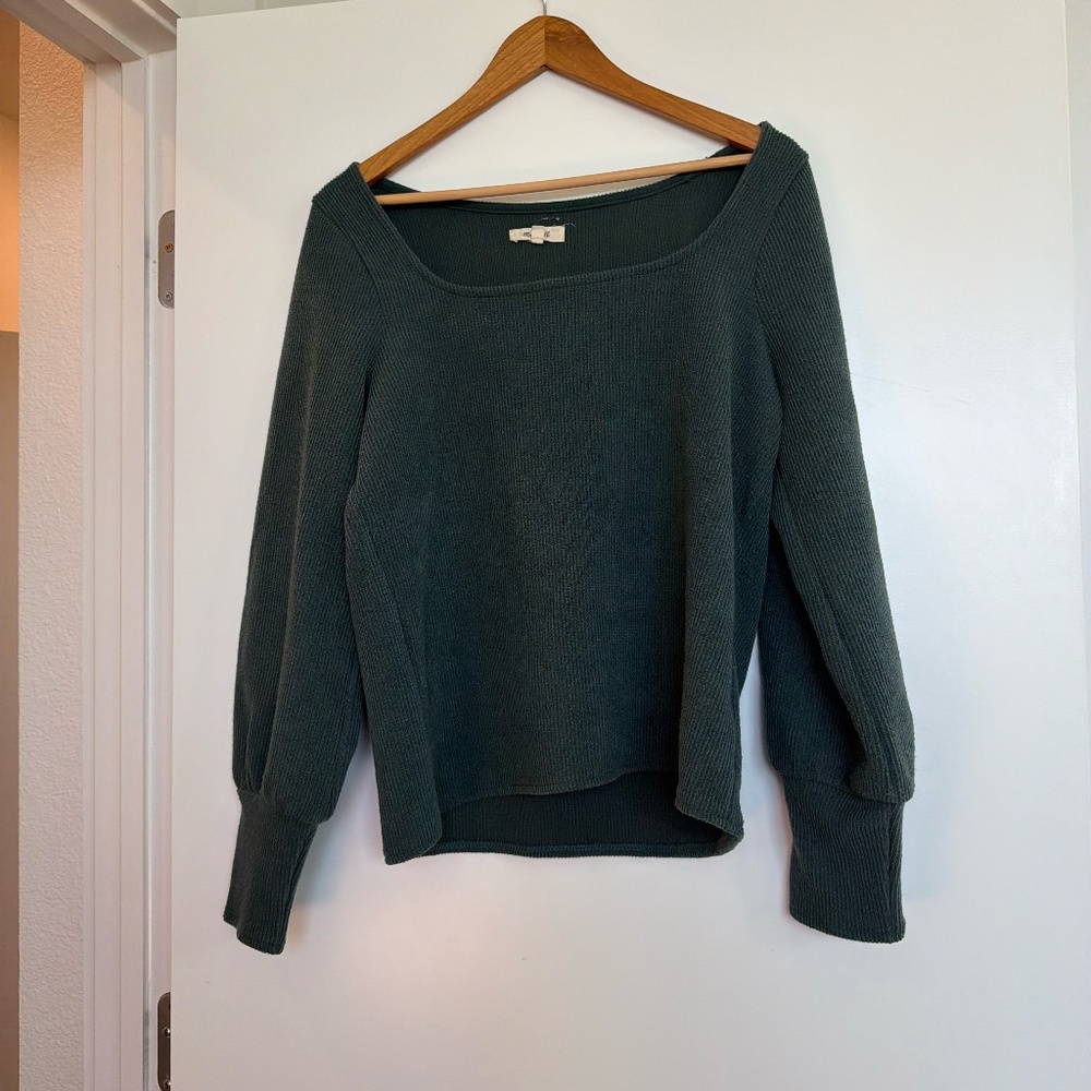 Madewell Box Neck Sweater